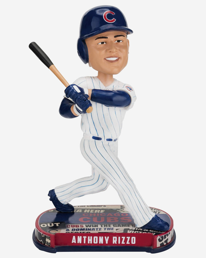 Anthony Rizzo Chicago Cubs Headline Bobblehead FOCO - FOCO.com