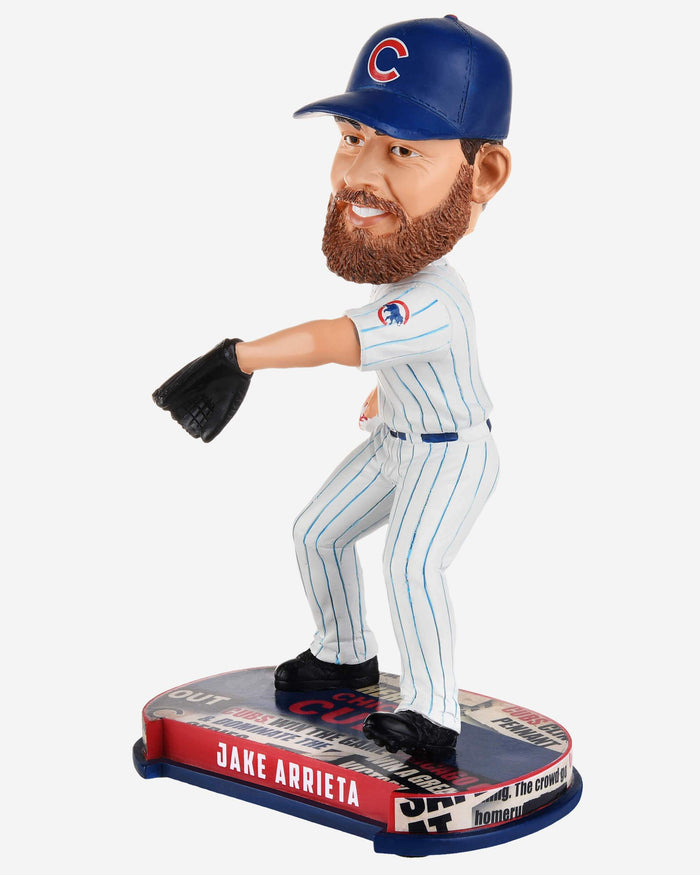 Jake Arrieta Chicago Cubs Headline Bobblehead FOCO - FOCO.com