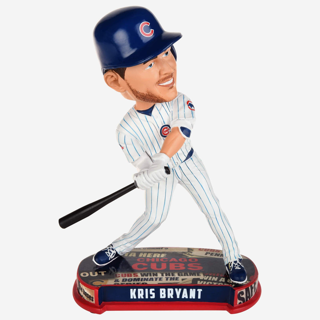 Kris Bryant Chicago Cubs Headline Bobblehead FOCO - FOCO.com