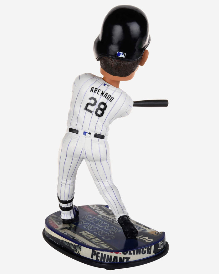 Nolan Arenado Colorado Rockies Headline Bobblehead FOCO - FOCO.com