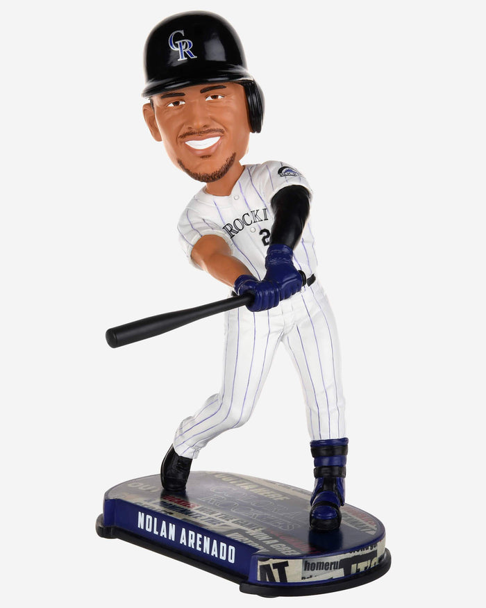 Nolan Arenado Colorado Rockies Headline Bobblehead FOCO - FOCO.com