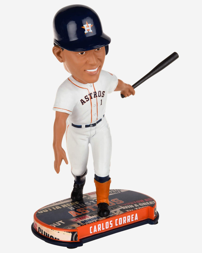 Carlos Correa Houston Astros Headline Bobblehead FOCO - FOCO.com