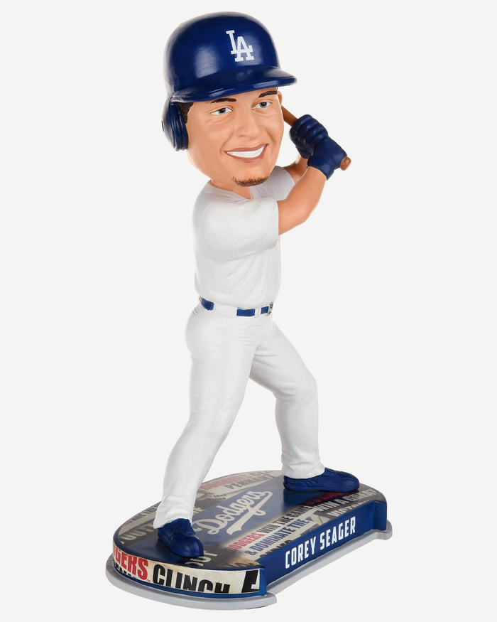 Corey Seager Los Angeles Dodgers Headline Bobblehead FOCO - FOCO.com