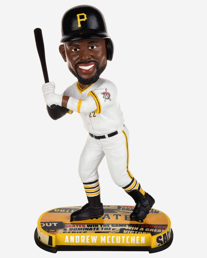 Andrew McCutchen Pittsburgh Pirates Headline Bobblehead FOCO - FOCO.com