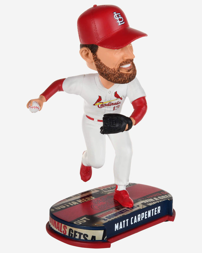 Matt Carpenter St. Louis Cardinals Headline Bobblehead FOCO - FOCO.com