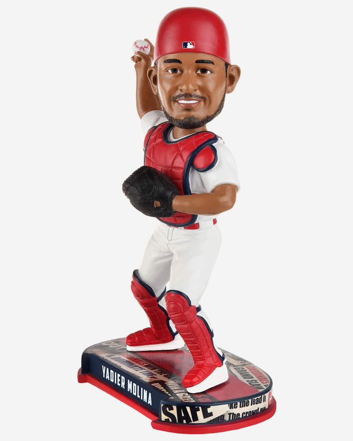 Yadier Molina St Louis Cardinals Headline Bobblehead FOCO - FOCO.com