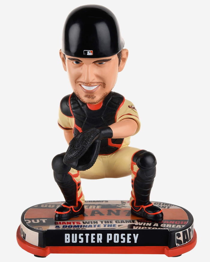 Buster Posey San Francisco Giants Headline Bobblehead FOCO - FOCO.com