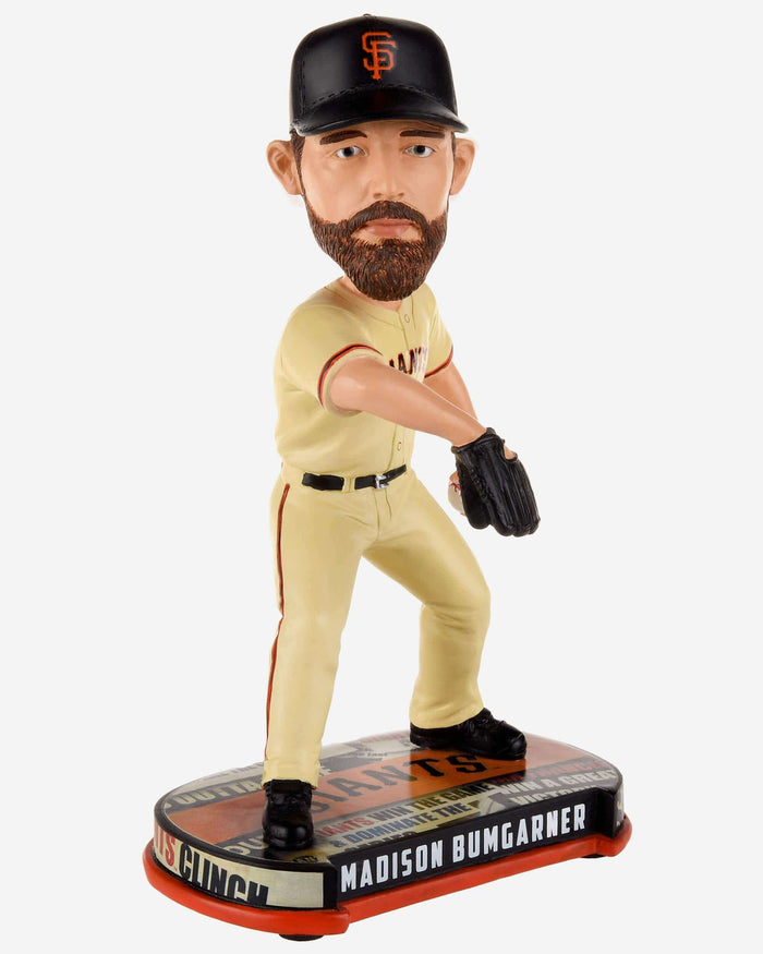 Madison Bumgarner San Francisco Giants Headline Bobblehead FOCO - FOCO.com