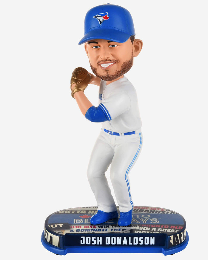 Josh Donaldson Toronto Blue Jays Headline Bobblehead FOCO - FOCO.com