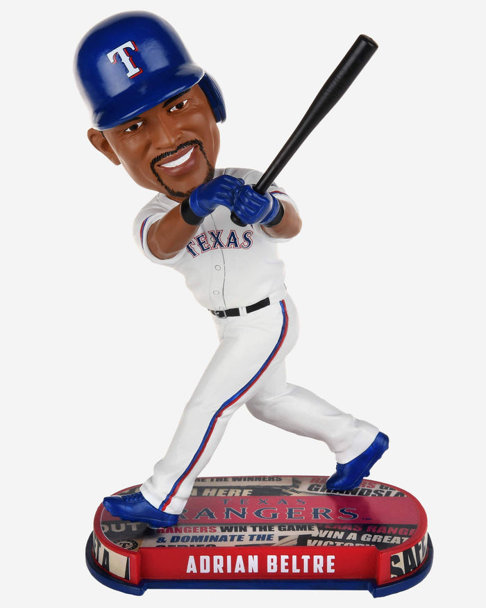 Adrian Beltre Texas Rangers Headline Bobblehead FOCO - FOCO.com