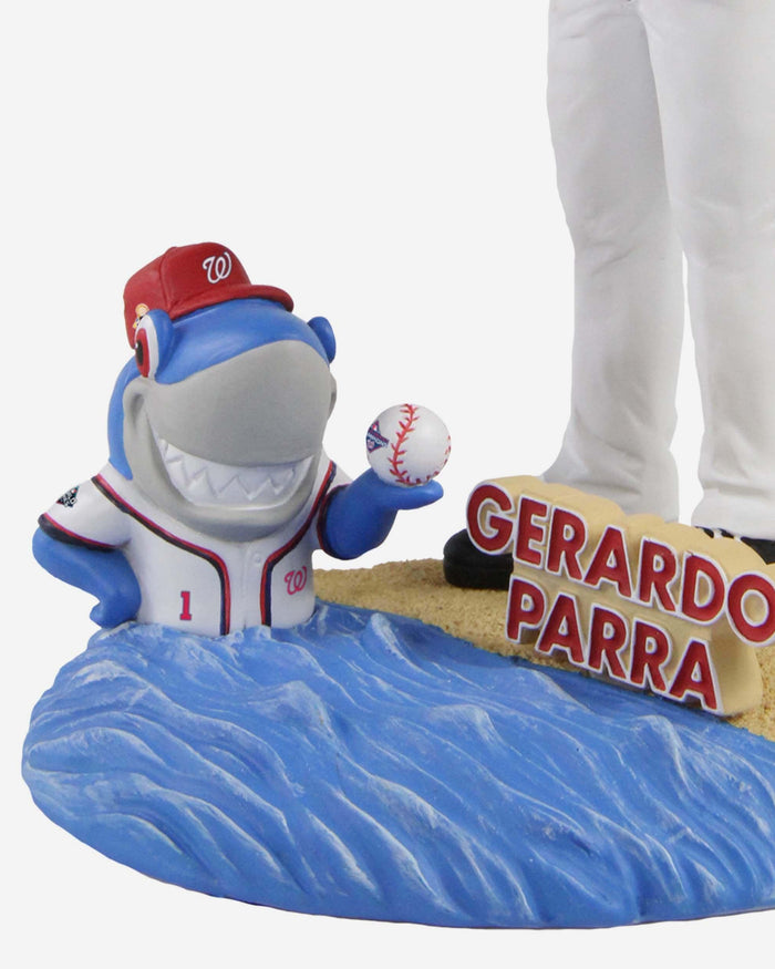 Gerardo Parra Washington Nationals 2019 World Series Champions Island Base Bobblehead FOCO - FOCO.com