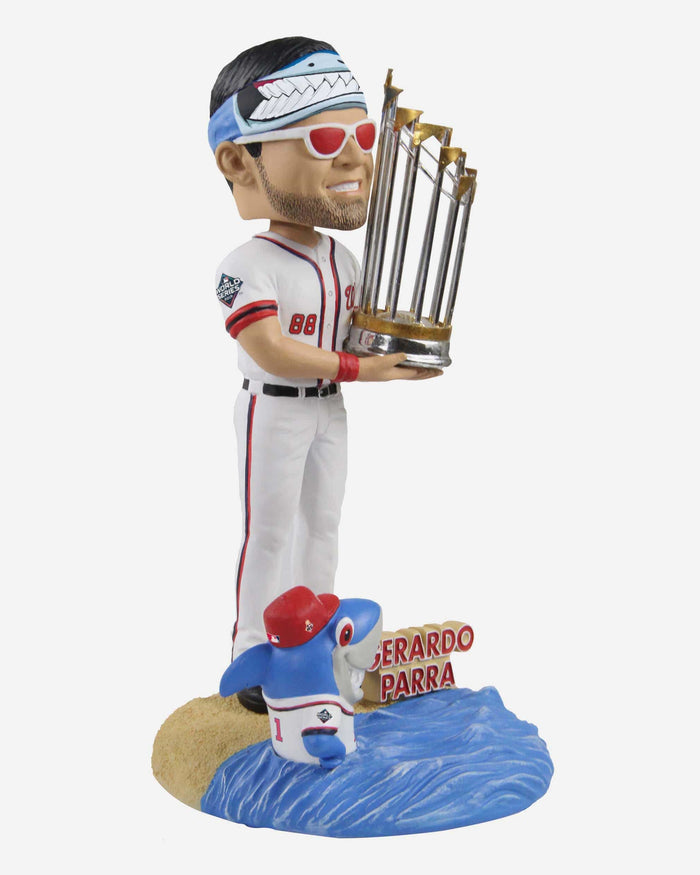 Gerardo Parra Washington Nationals 2019 World Series Champions Island Base Bobblehead FOCO - FOCO.com