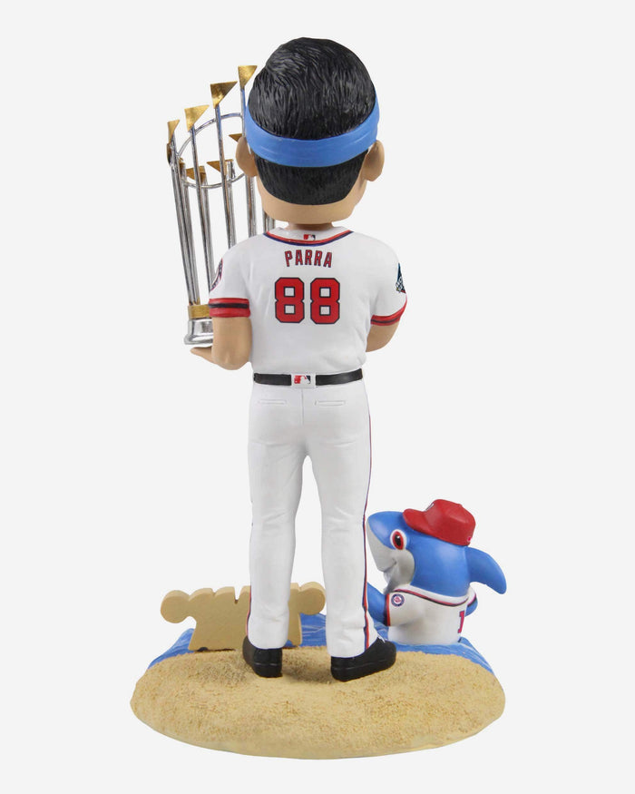 Gerardo Parra Washington Nationals 2019 World Series Champions Island Base Bobblehead FOCO - FOCO.com