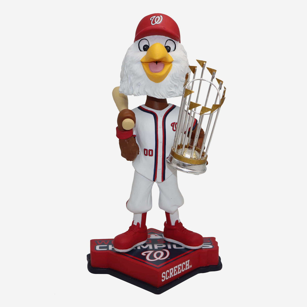Screech Washington Nationals 2019 World Series Champions Bobblehead FOCO - FOCO.com