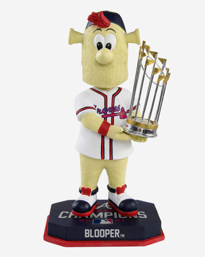 Blooper Atlanta Braves 2021 World Series Champions Bobblehead FOCO - FOCO.com