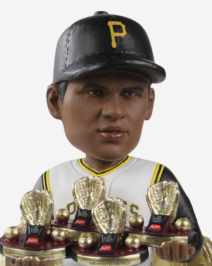 Roberto Clemente Pittsburgh Pirates 12x Gold Glove Award Bobblehead FOCO - FOCO.com