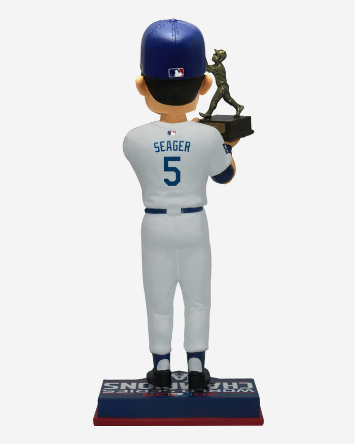 Corey Seager Los Angeles Dodgers 2020 World Series Champions MVP Bobblehead FOCO - FOCO.com