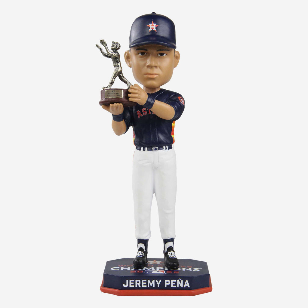 Jeremy Pena Houston Astros 2022 World Series Champions MVP Bobblehead FOCO - FOCO.com