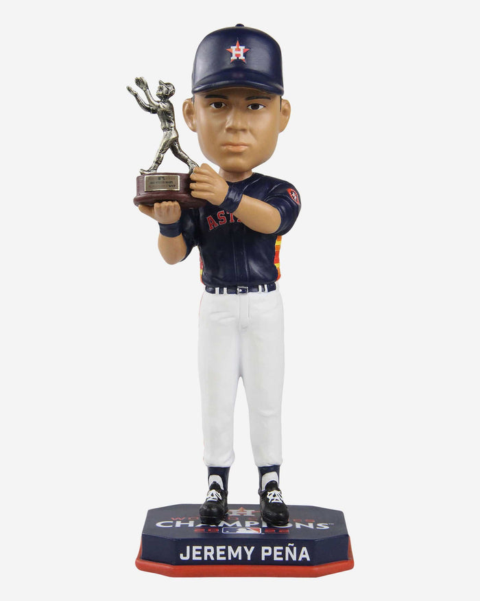 Jeremy Pena Houston Astros 2022 World Series Champions MVP Bobblehead FOCO - FOCO.com