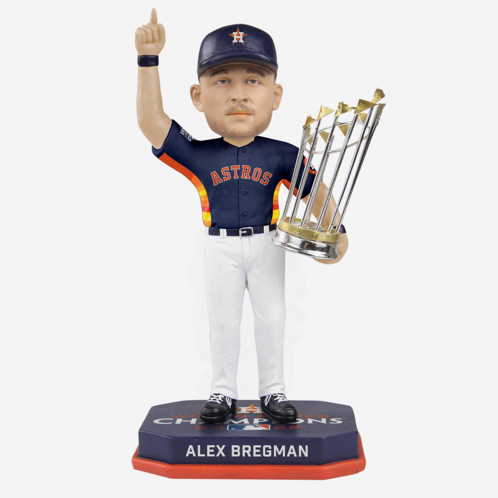 Alex Bregman Houston Astros Navy Blue Uniform 2022 World Series Champions Bobblehead FOCO - FOCO.com
