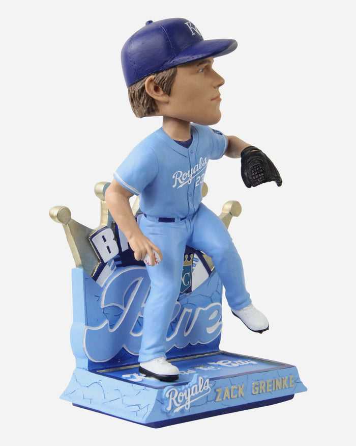 Zack Greinke Kansas City Royals Retro Jersey Bobblehead FOCO - FOCO.com