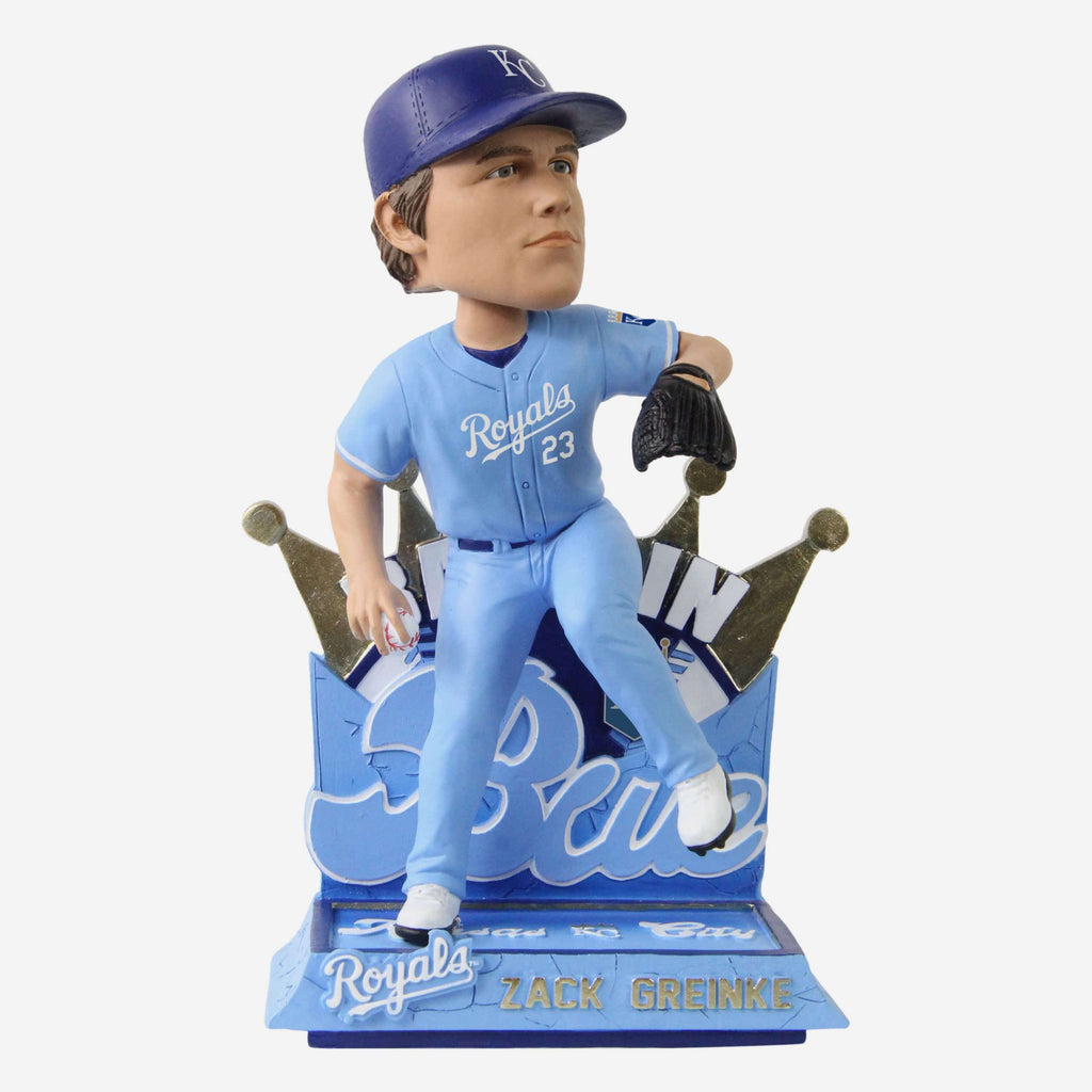 Zack Greinke Kansas City Royals Retro Jersey Bobblehead FOCO - FOCO.com