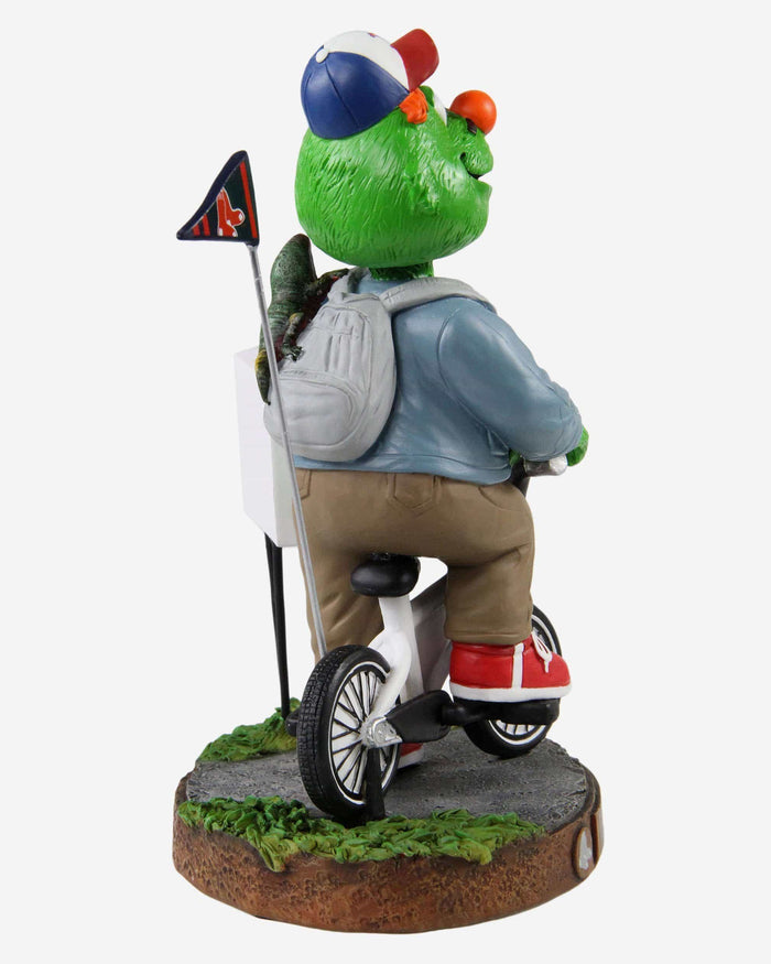 Wally The Green Monster Boston Red Sox Stranger Things Mascot On Bike Bobblehead FOCO - FOCO.com