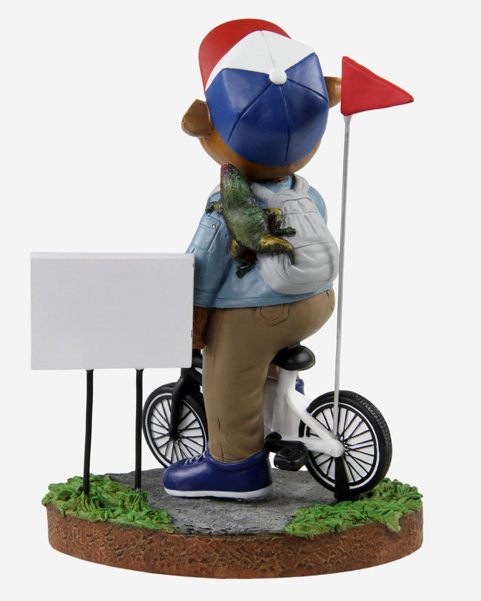 Clark Chicago Cubs Stranger Things Mascot On Bike Bobblehead FOCO - FOCO.com