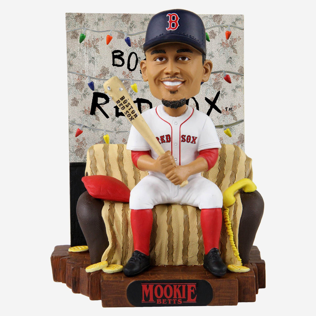 Mookie Betts Boston Red Sox Stranger Things Alphabet Wall Bobblehead FOCO - FOCO.com