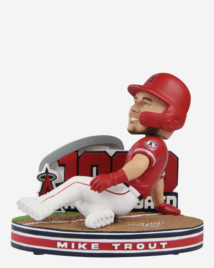 Mike Trout Los Angeles Angels 1000 Runs Scored Bobblehead FOCO - FOCO.com