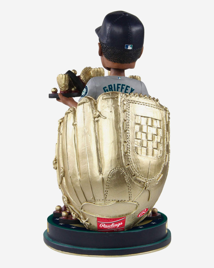 Ken Griffey Jr Seattle Mariners 10X Gold Glove Bobblehead FOCO - FOCO.com