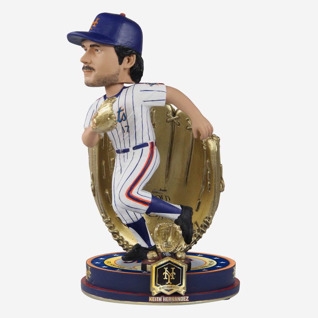 Keith Hernandez New York Mets 11X Gold Glove Award Bobblehead FOCO - FOCO.com