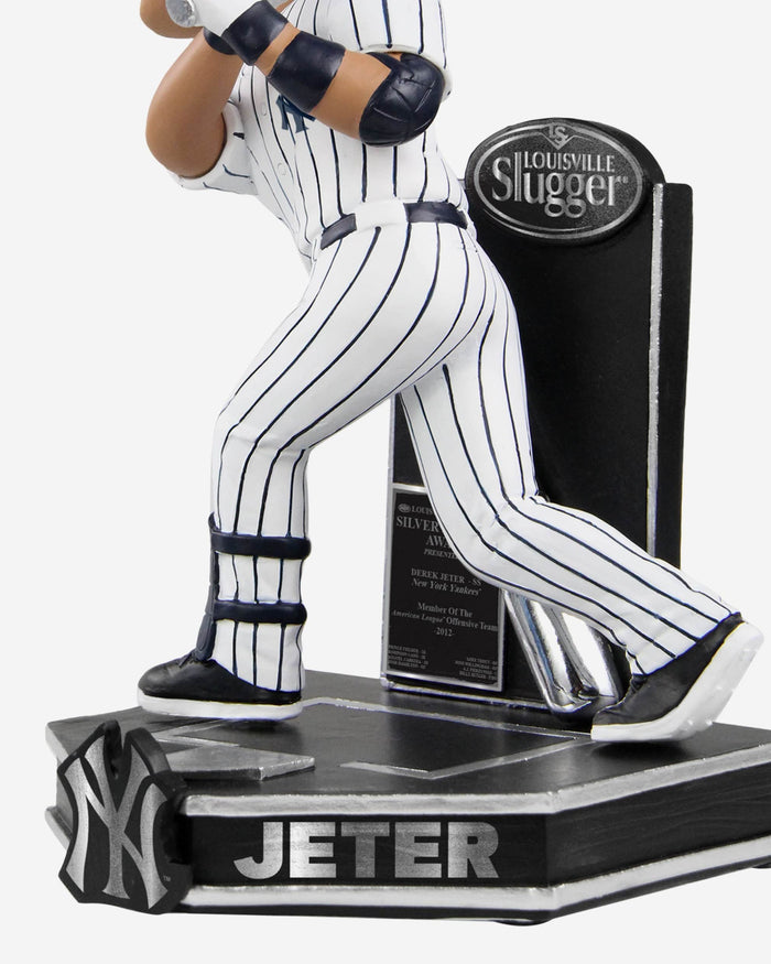 Derek Jeter New York Yankees 2012 Silver Slugger Bobblehead FOCO - FOCO.com