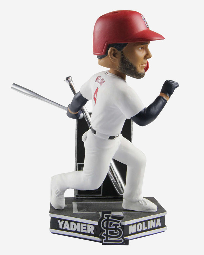 Yadier Molina St Louis Cardinals 2013 Silver Slugger Bobblehead FOCO - FOCO.com