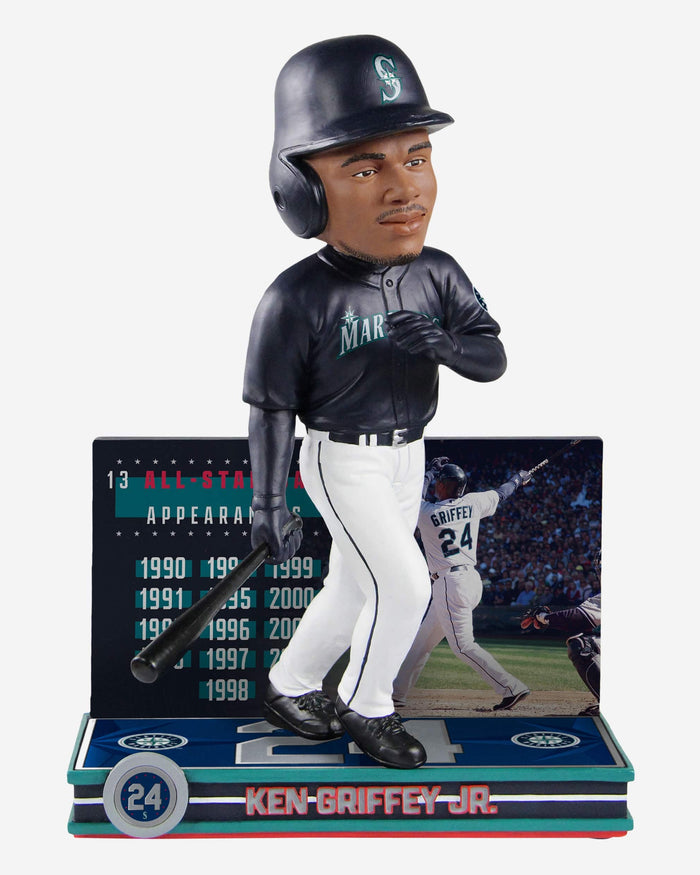 Ken Griffey Jr Seattle Mariners 13X All Star Bobblehead FOCO - FOCO.com