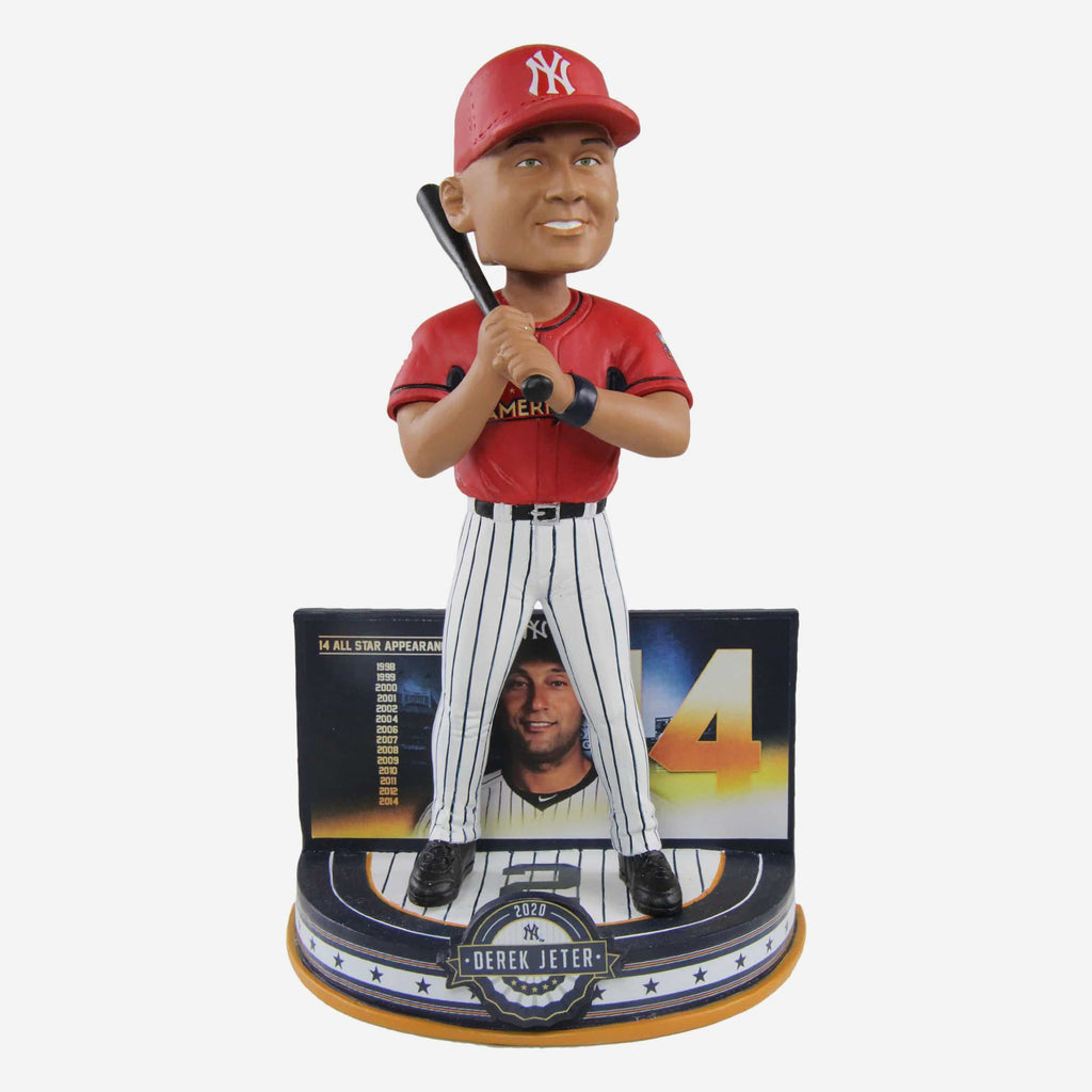 Derek Jeter New York Yankees 14 Time All-Star Bobblehead FOCO - FOCO.com