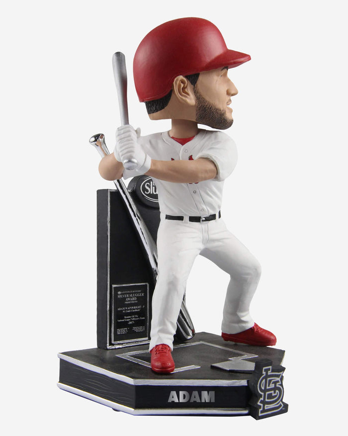 Adam Wainwright St Louis Cardinals 2017 Silver Slugger Bobblehead FOCO - FOCO.com