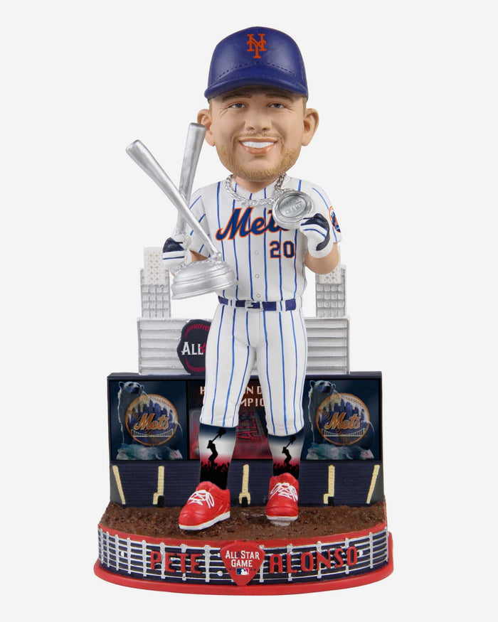 Pete Alonso New York Mets 2019 Home Run Derby Champion Bobblehead FOCO - FOCO.com