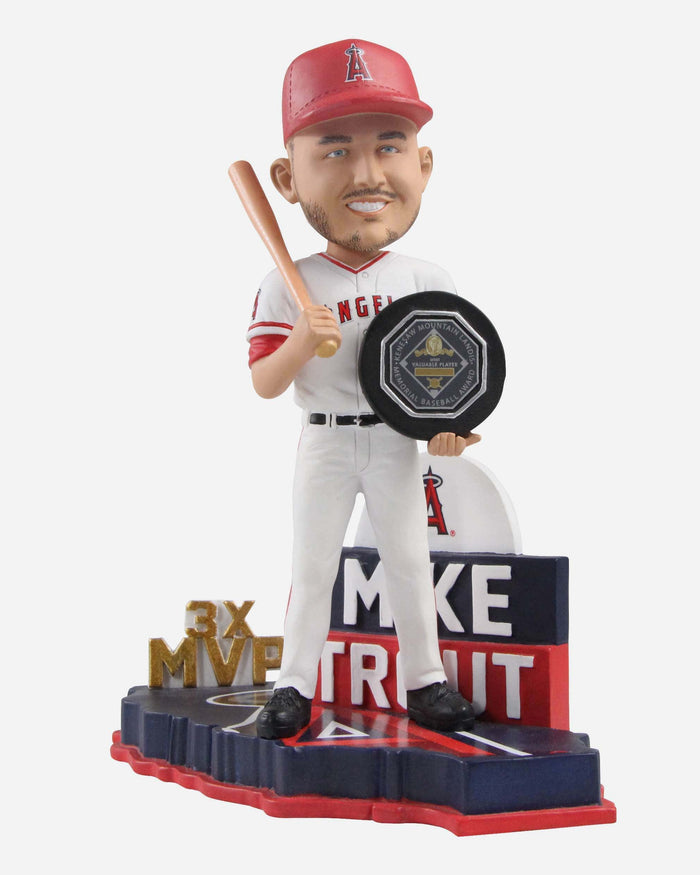 Mike Trout Los Angeles Angels 2019 American League MVP Bobblehead FOCO - FOCO.com