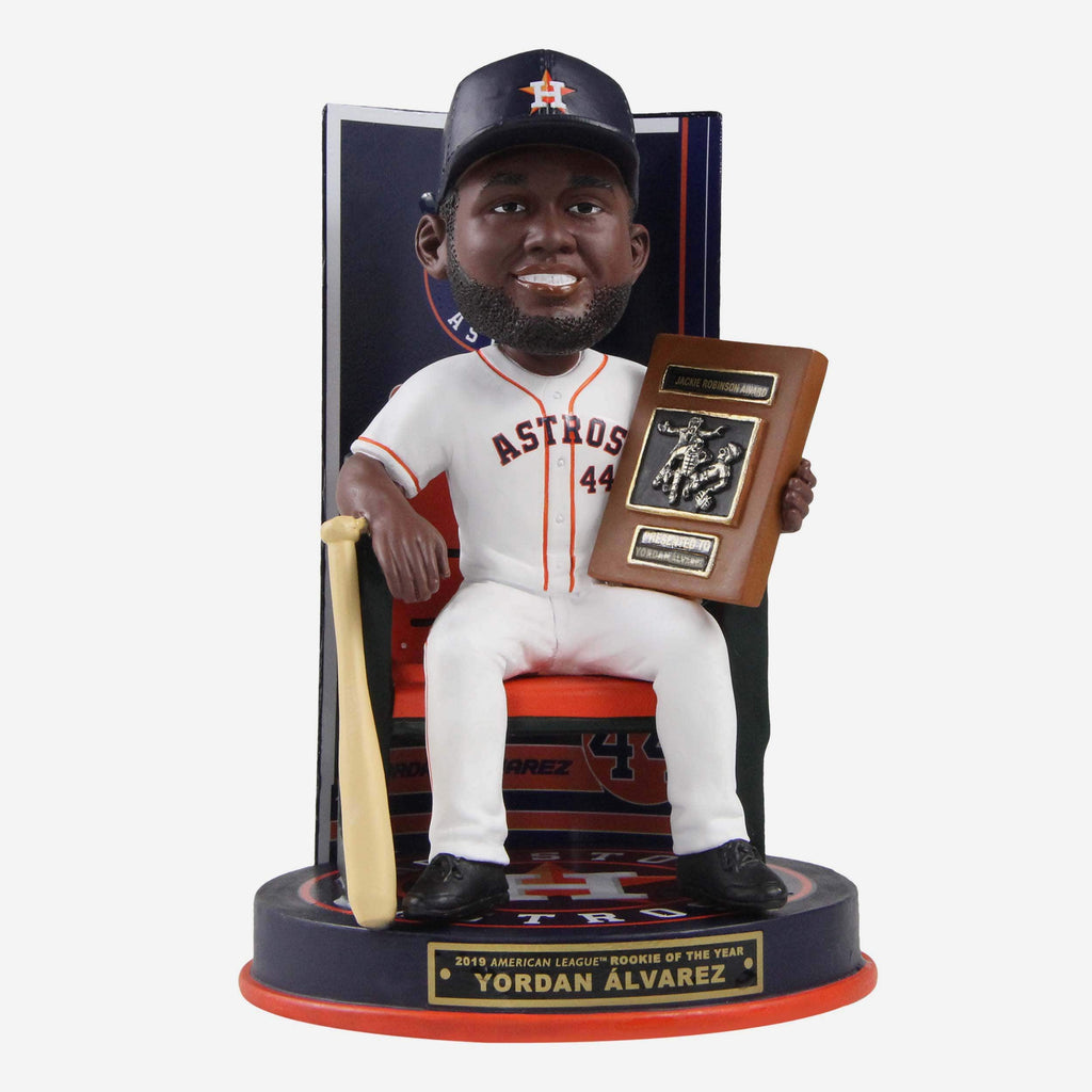 Yordan Alvarez Houston Astros 2019 American League Rookie Of The Year Award Bobblehead FOCO - FOCO.com