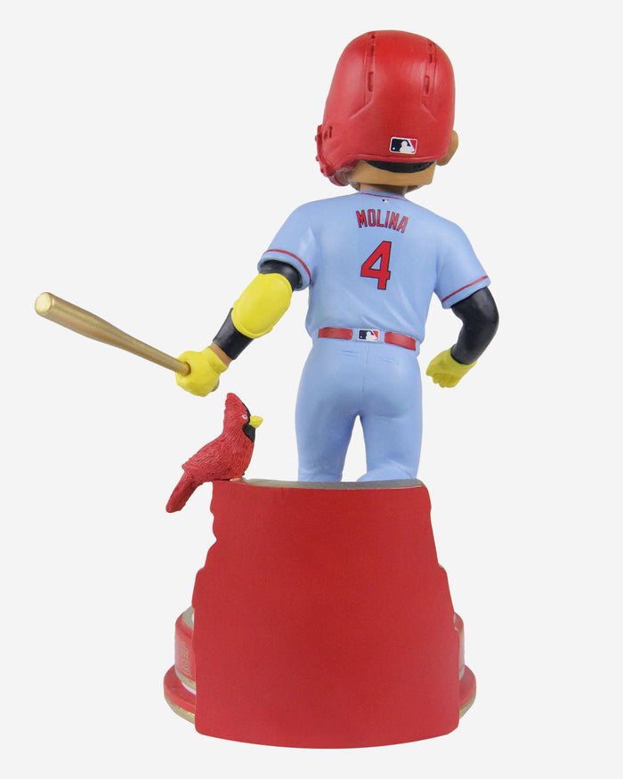 Yadier Molina St Louis Cardinals Milestone 1000 RBI Bobblehead FOCO - FOCO.com