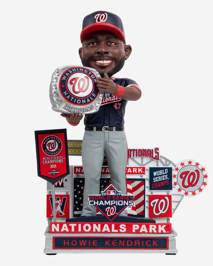 Howie Kendrick Washington Nationals Banner Ceremony Bobblehead FOCO - FOCO.com