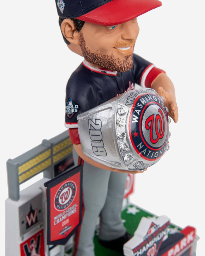 Max Scherzer Washington Nationals Banner Ceremony Bobblehead FOCO - FOCO.com