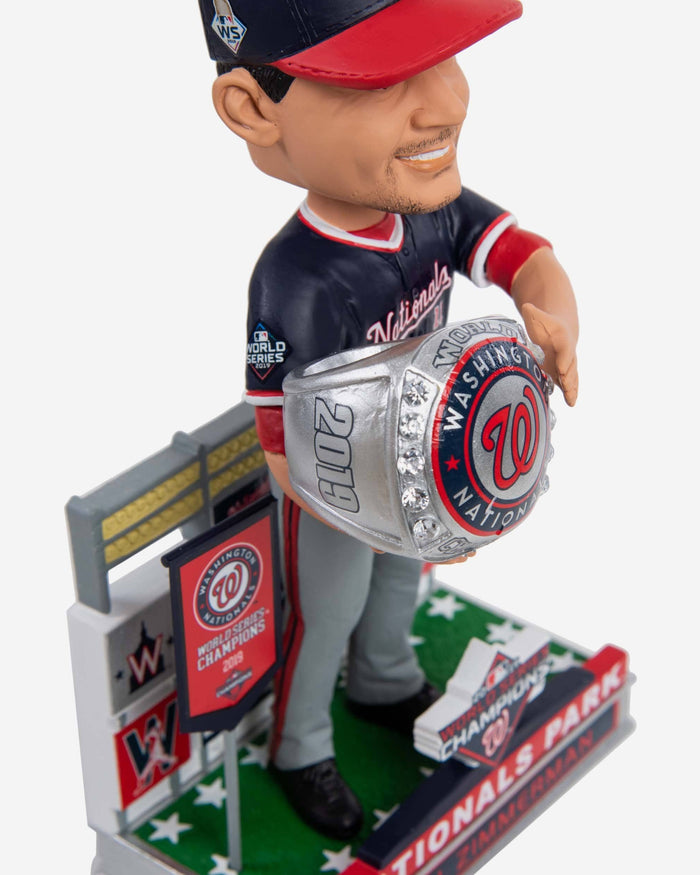 Ryan Zimmerman Washington Nationals Banner Ceremony Bobblehead FOCO - FOCO.com