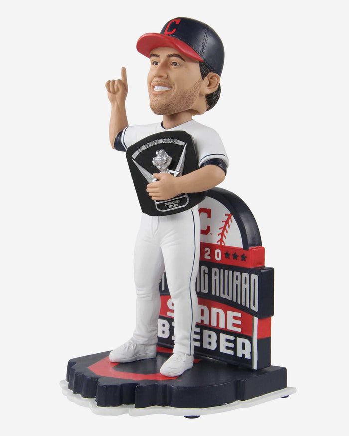 Shane Bieber Cleveland Guardians 2020 AL CY Young Bobblehead FOCO - FOCO.com