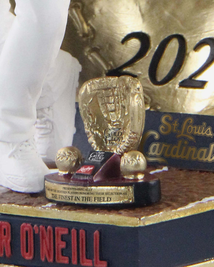 Tyler O'Neill St Louis Cardinals 2020 Gold Glove Bobblehead FOCO - FOCO.com