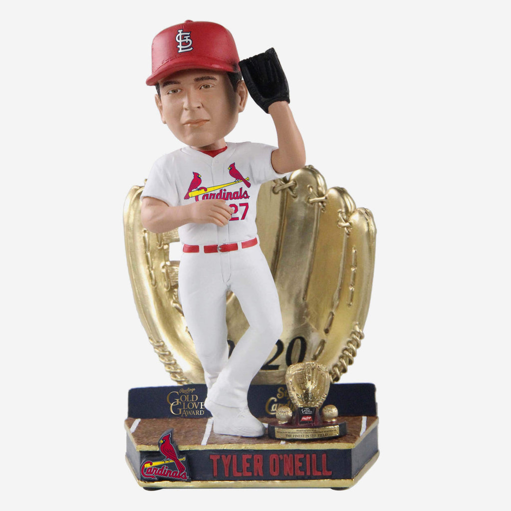 Tyler O'Neill St Louis Cardinals 2020 Gold Glove Bobblehead FOCO - FOCO.com