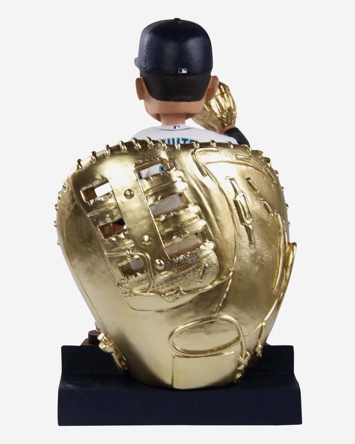 Evan White Seattle Mariners 2020 Gold Glove Bobblehead FOCO - FOCO.com