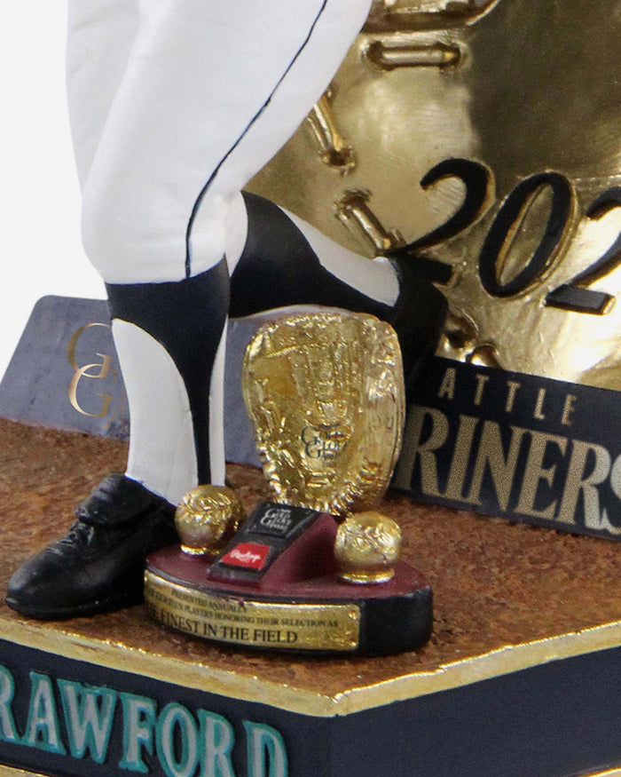 JP Crawford Seattle Mariners 2020 Gold Glove Bobblehead FOCO - FOCO.com