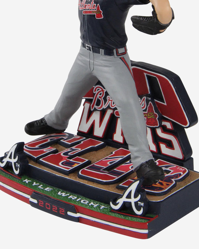 Kyle Wright Atlanta Braves 20 Game Winner Club Bobblehead FOCO - FOCO.com